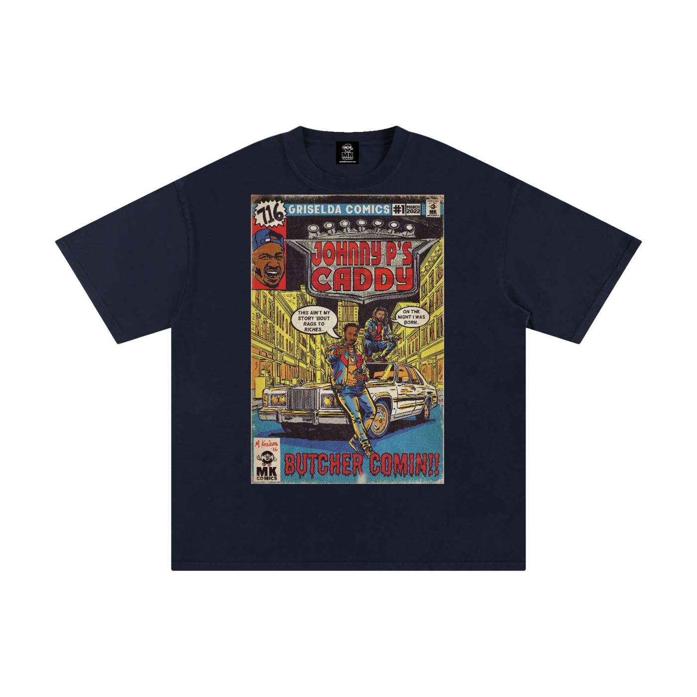 Johnny P's Caddy - Unisex Pure Cotton T-Shirt
