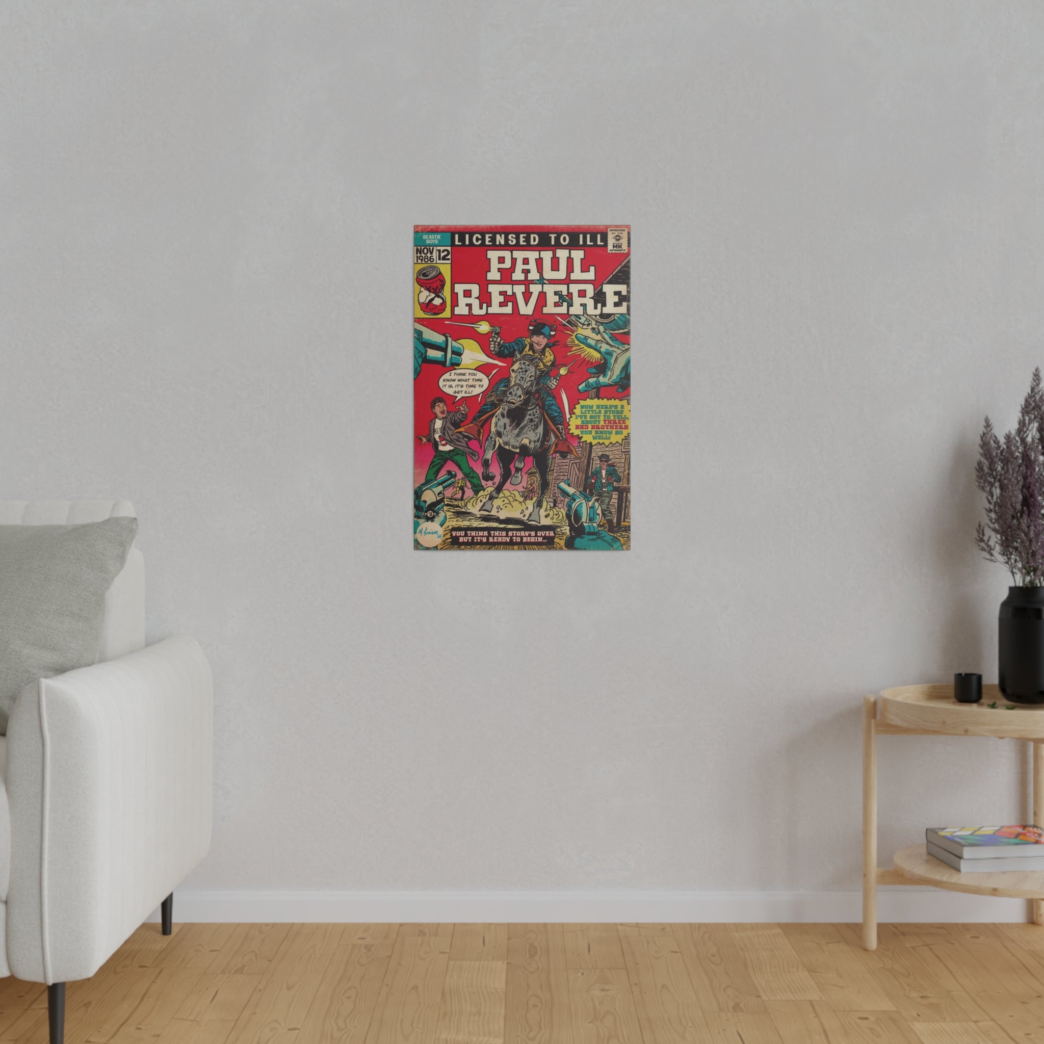 Paul Revere - Matte Canvas, Stretched, 0.75"
