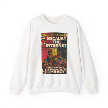 Because The Internet - Unisex Heavy Blend™ Crewneck Sweatshirt