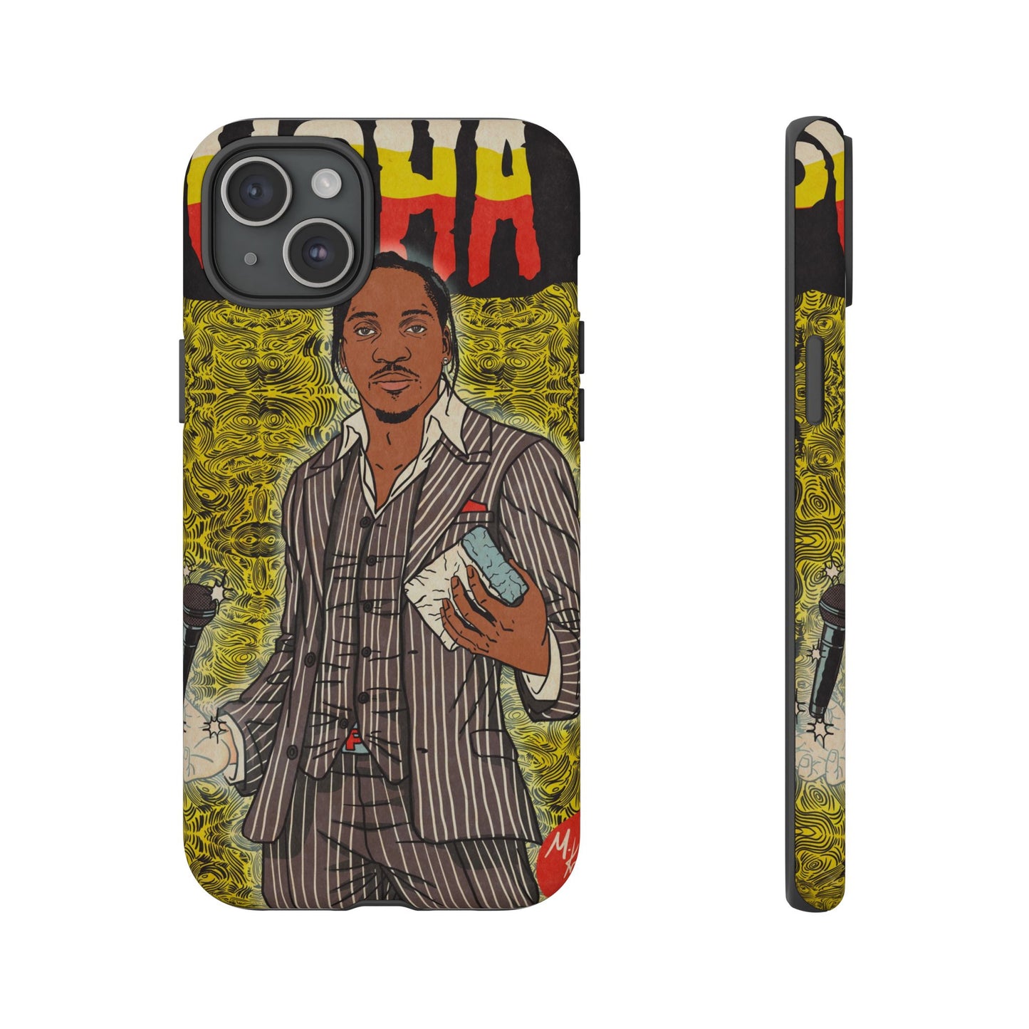 Pusha T - Comic Book Art - Tough Phone Cases