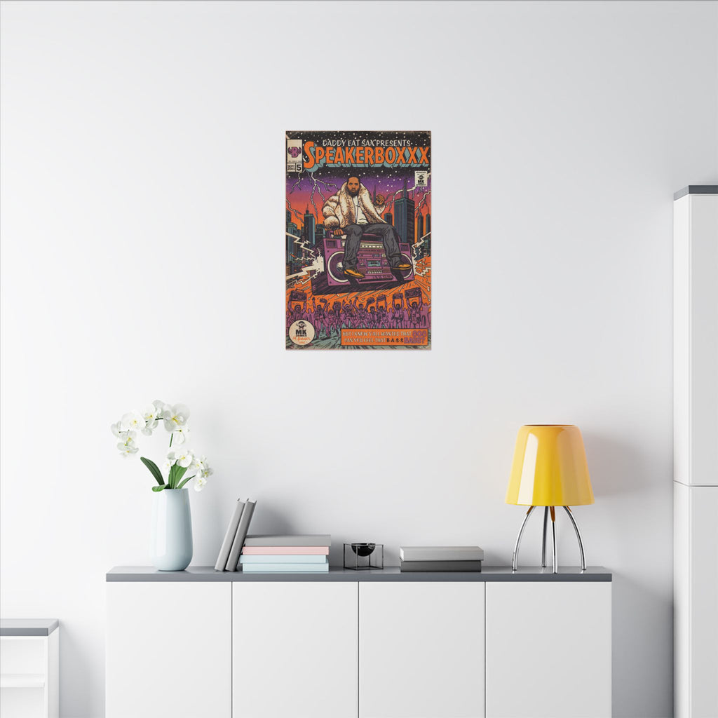 Speaker Boxxx - Matte Canvas, Stretched, 0.75" (Multi-Size)