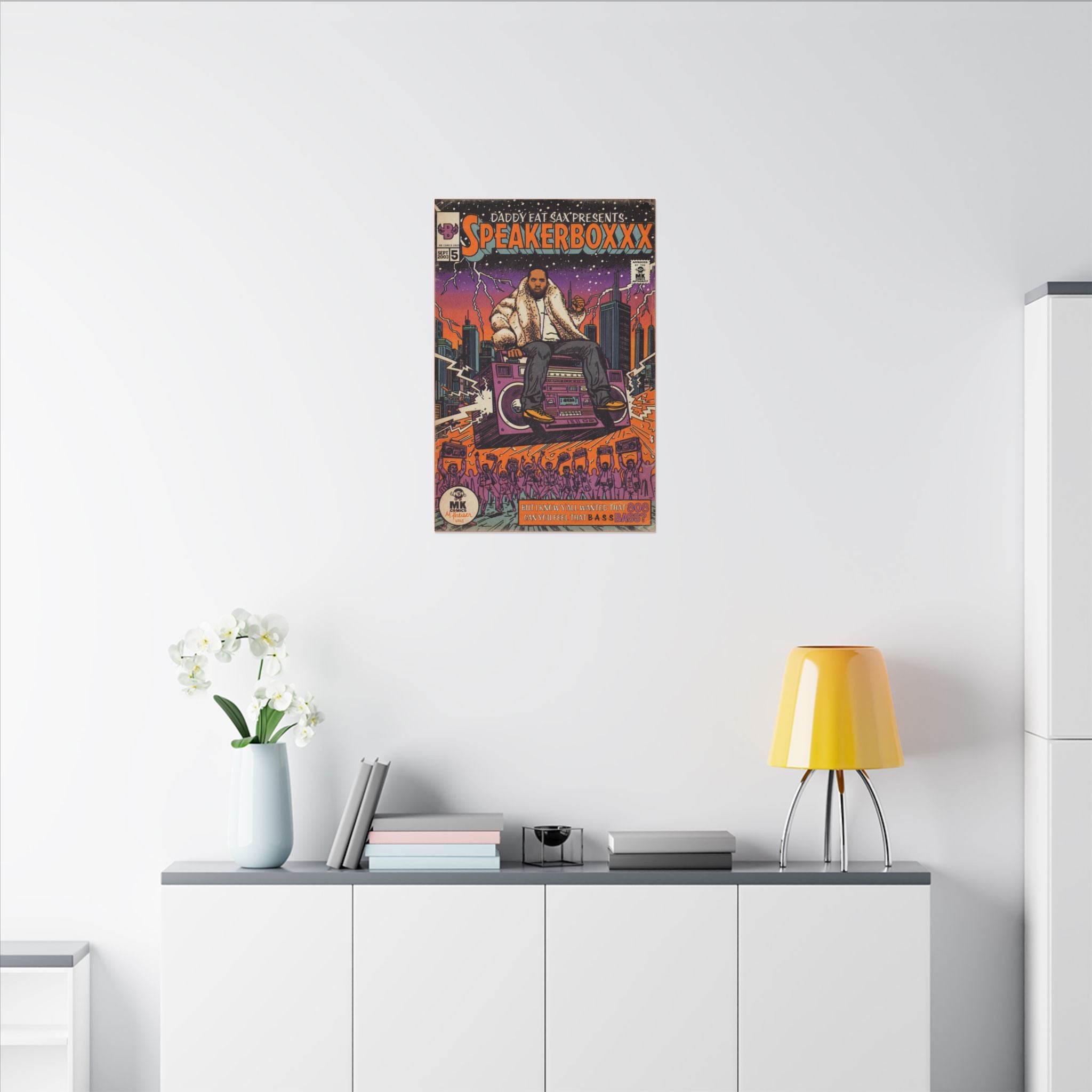 Speaker Boxxx - Matte Canvas, Stretched, 0.75" (Multi-Size)