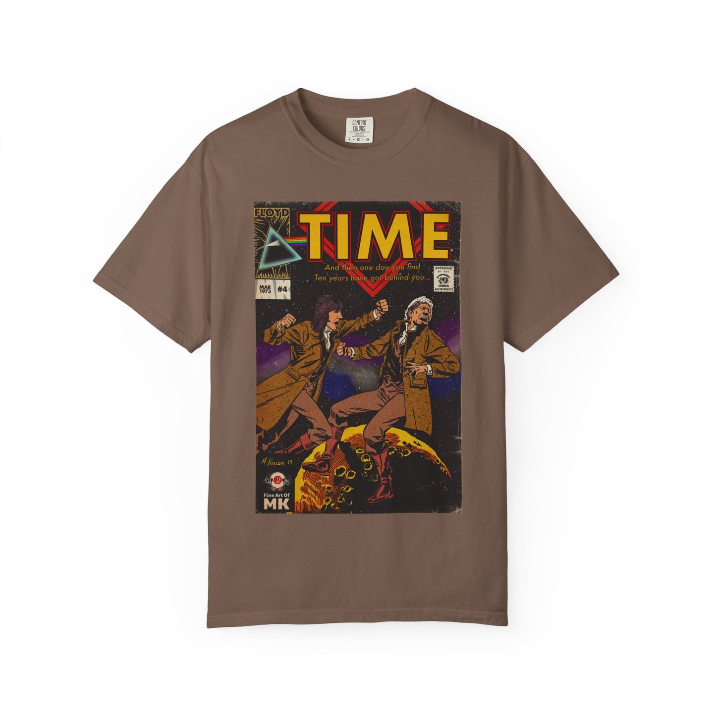 Pink Floyd- Time - Unisex Comfort Colors T-shirt