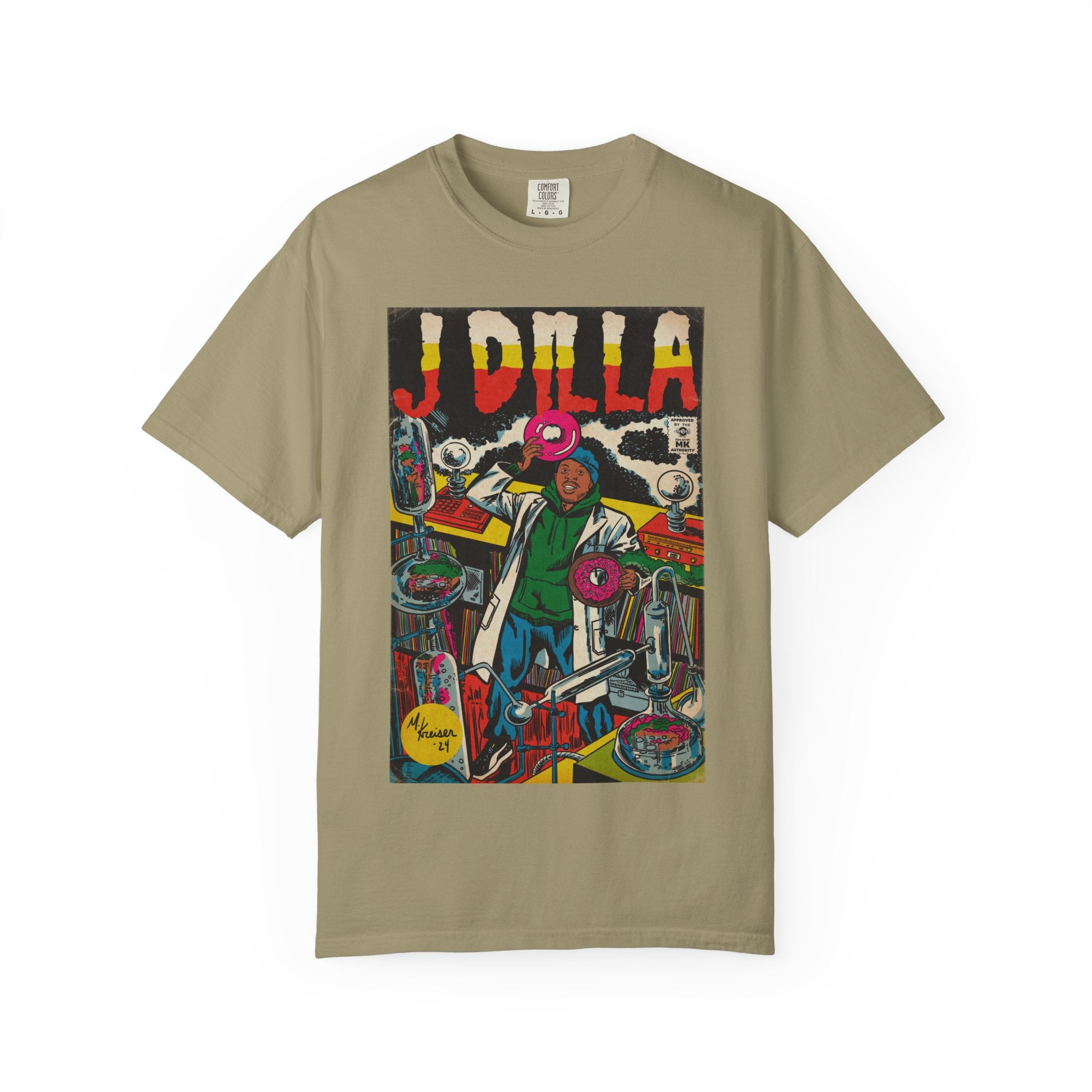 Dilla - Comic Book Art - Unisex Comfort Colors T-shirt