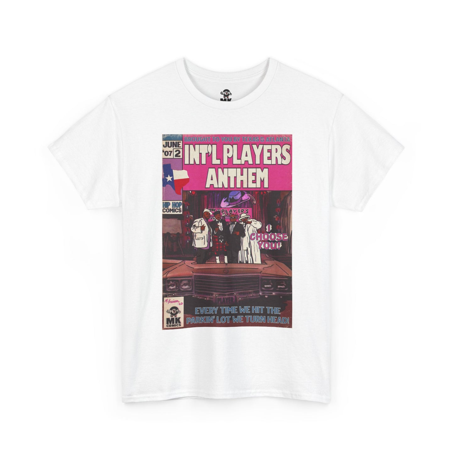 Int'l Players Anthem - MK Classic - Unisex Heavy Cotton Tee