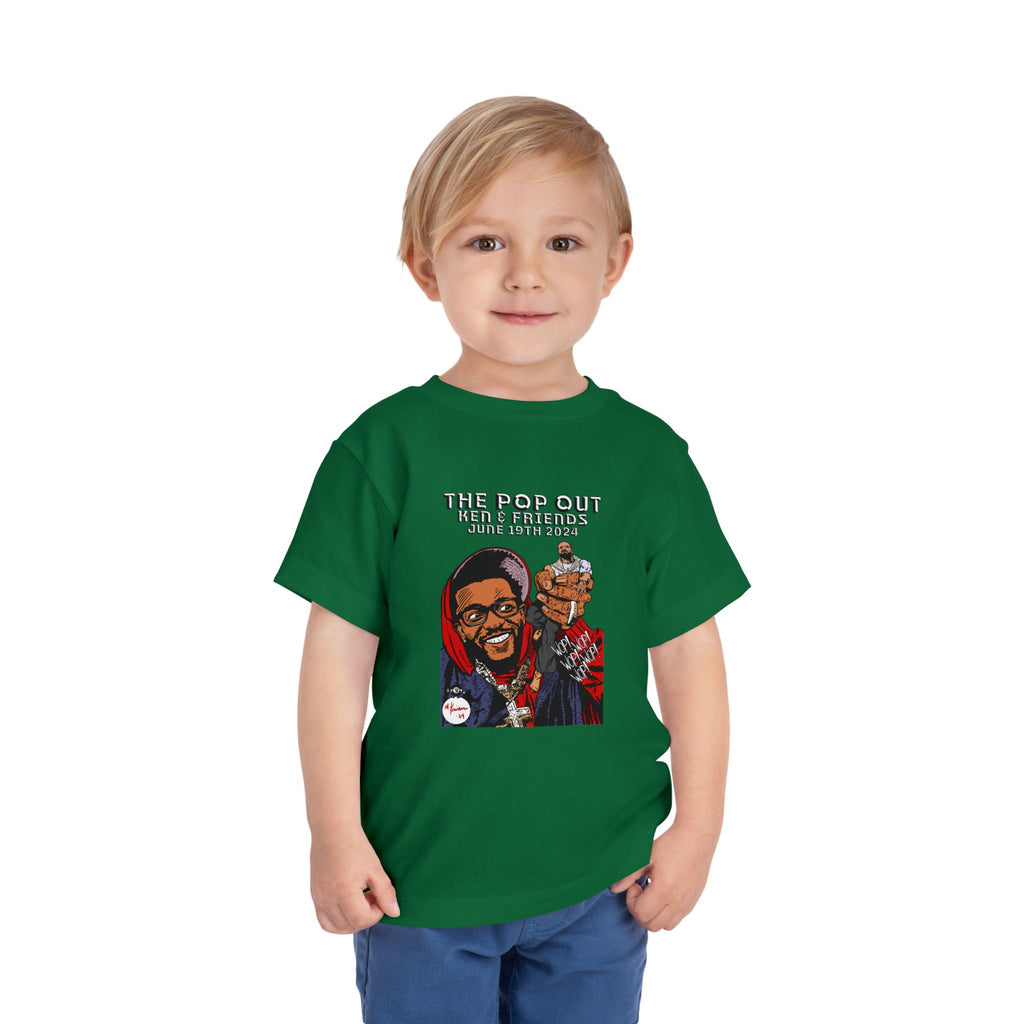 The Pop Out - Toddler Short Sleeve Tee