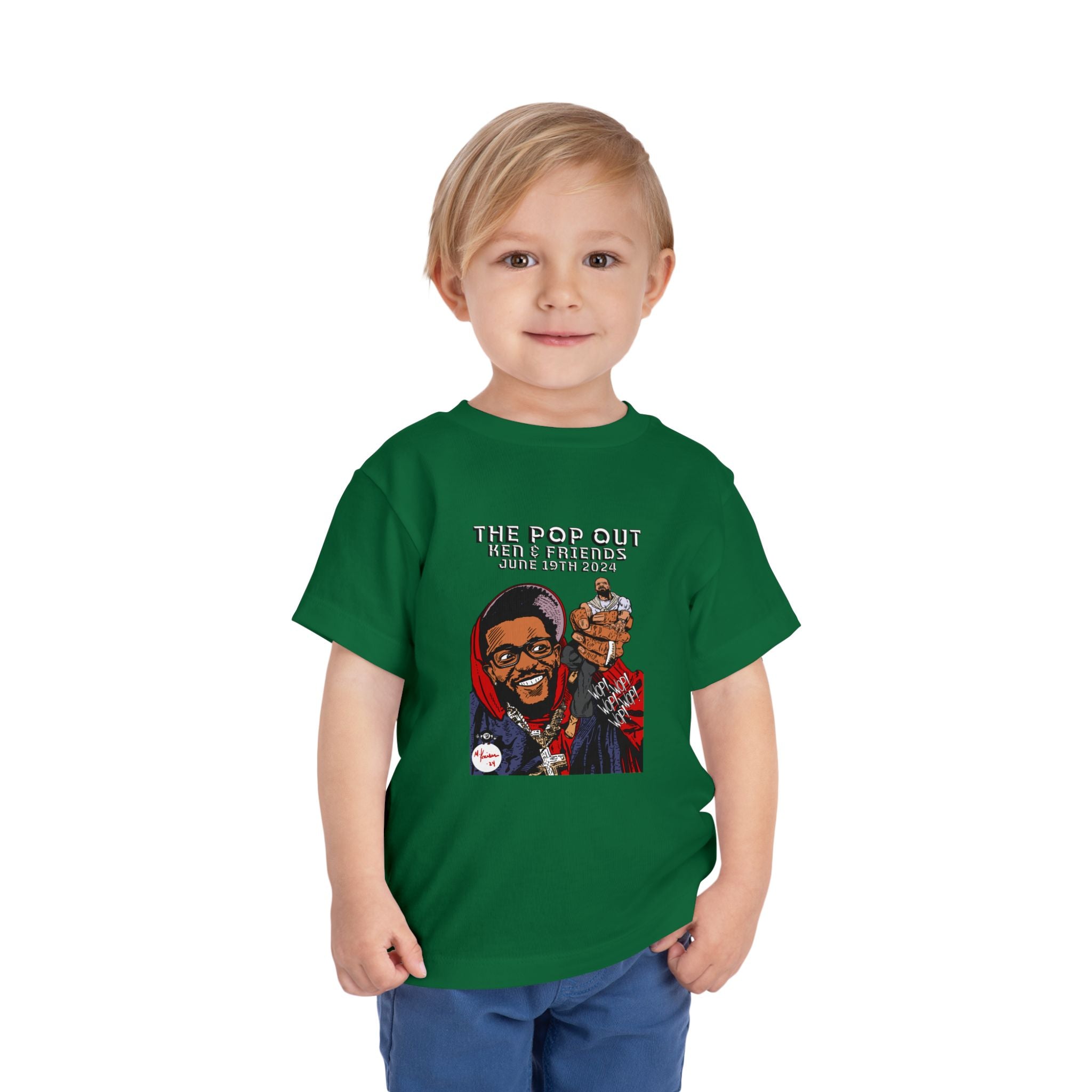 The Pop Out - Toddler Short Sleeve Tee