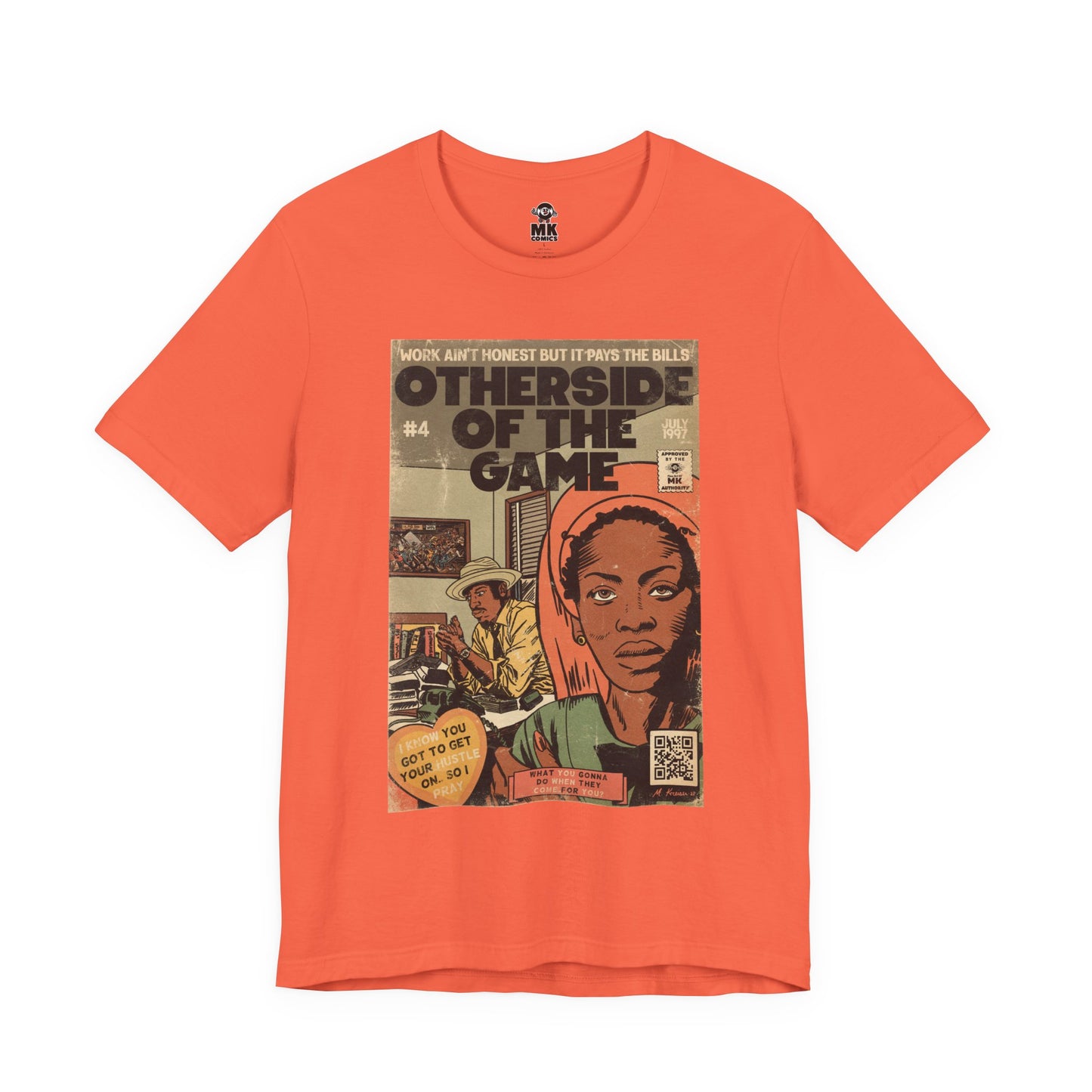 Otherside Of The Game - Unisex Jersey Short Sleeve Tee