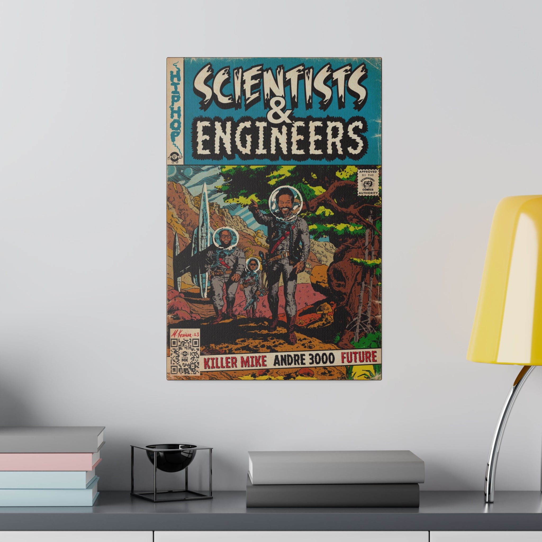 Scientists & Engineers - Matte Canvas, Stretched, 0.75"