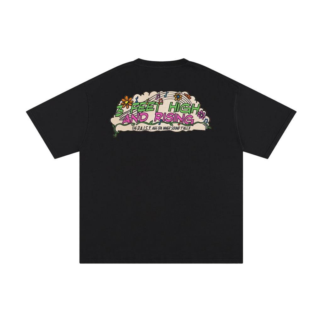 3 Feet High & Rising - Unisex Pure Cotton T-Shirt