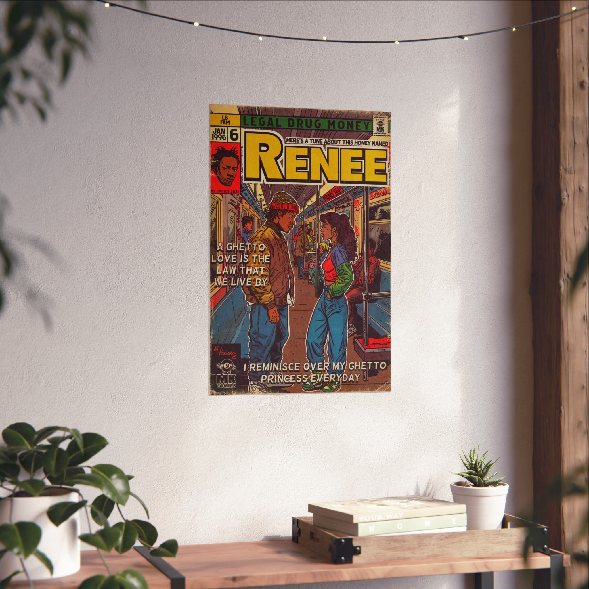Renee - Matte Vertical Posters