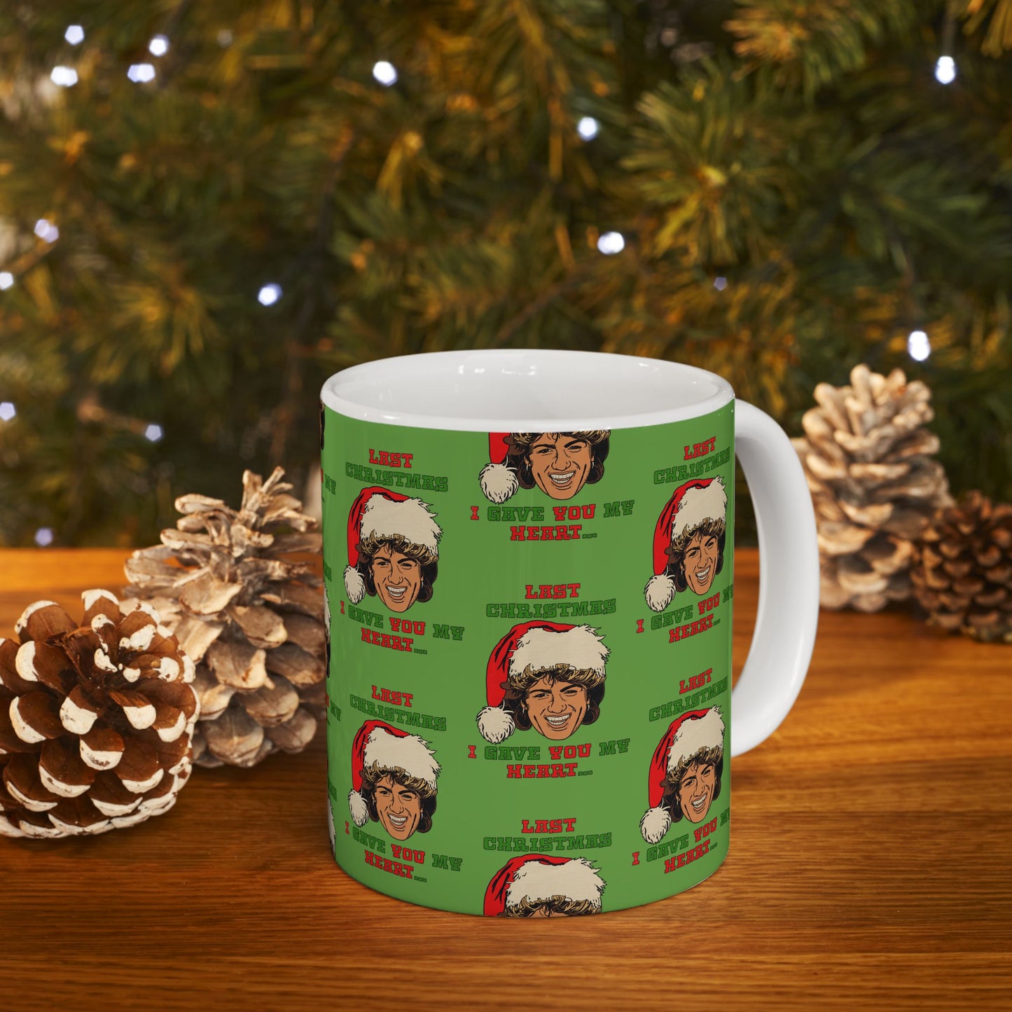 Last Christmas I Gave you my Heart - Ceramic Mug, (11oz, 15oz)