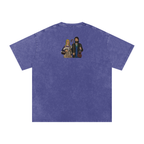 Ram - Snow Washed Oversized Cotton T-Shirt