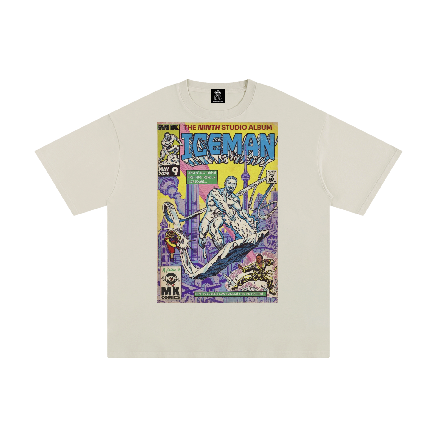 Iceman - Unisex Pure Cotton T-Shirt