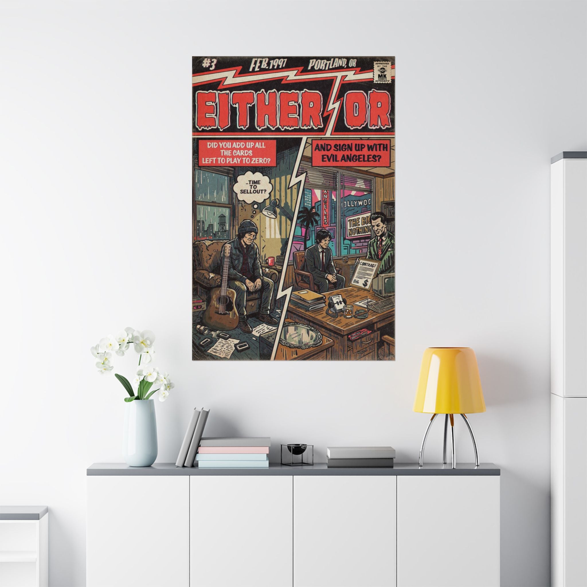 Either/Or - Matte Vertical Posters