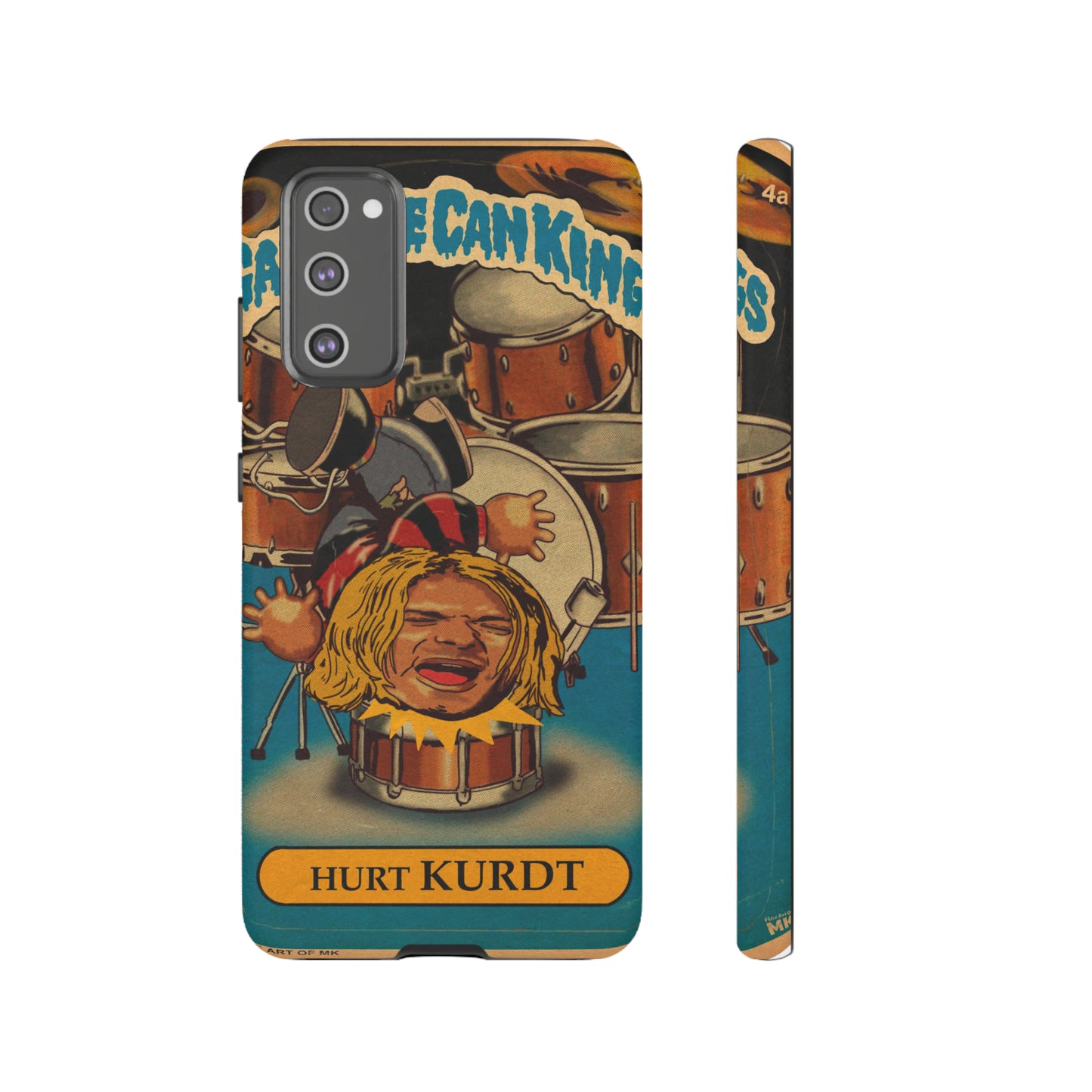 Hurt KURDT - Garbage Can Kings - Nirvana - Tough Phone Cases