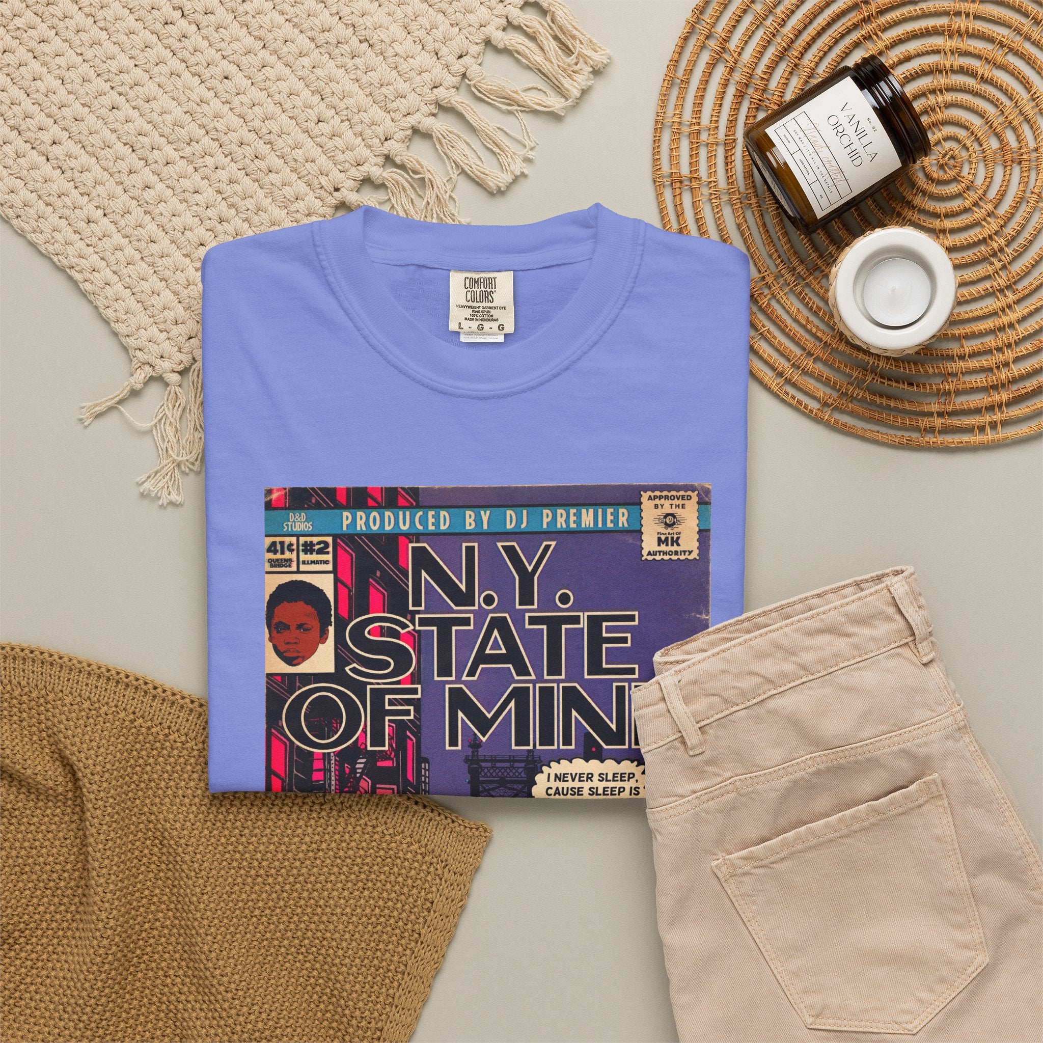 NY State of Mind - Unisex Comfort Colors T-shirt