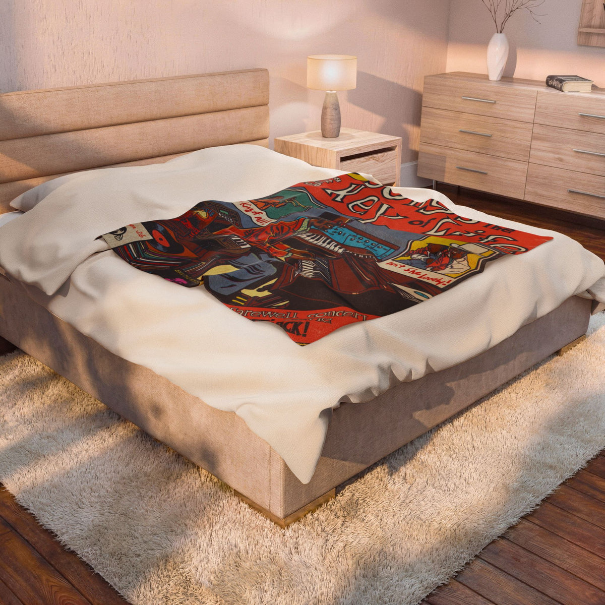 Songs in the Key of Life - Velveteen Plush Blanket