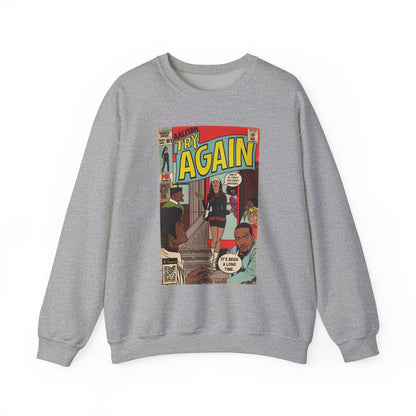 Aaliyah - Try Again - Unisex Heavy Blend™ Crewneck Sweatshirt