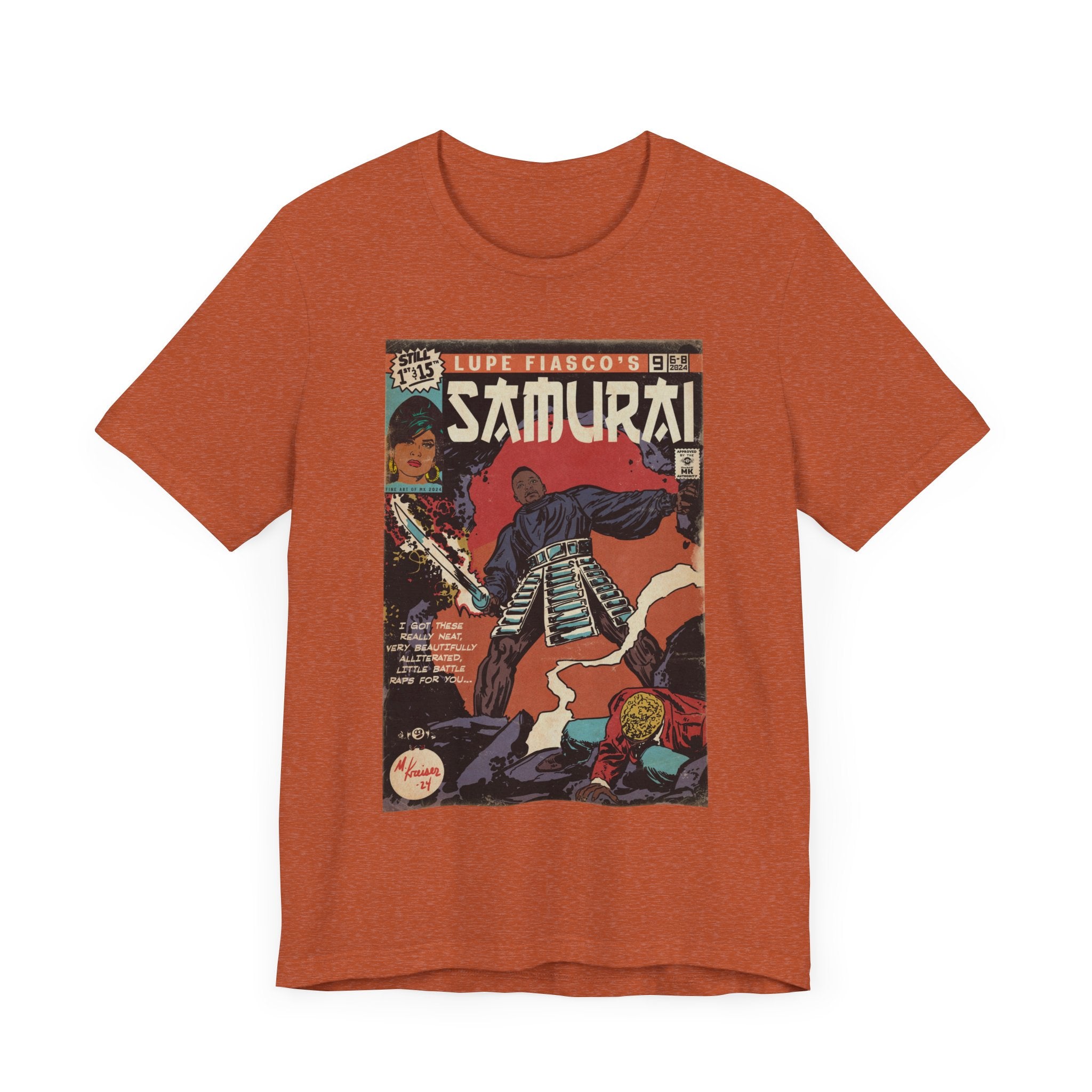 Samurai - Unisex Jersey Short Sleeve Tee