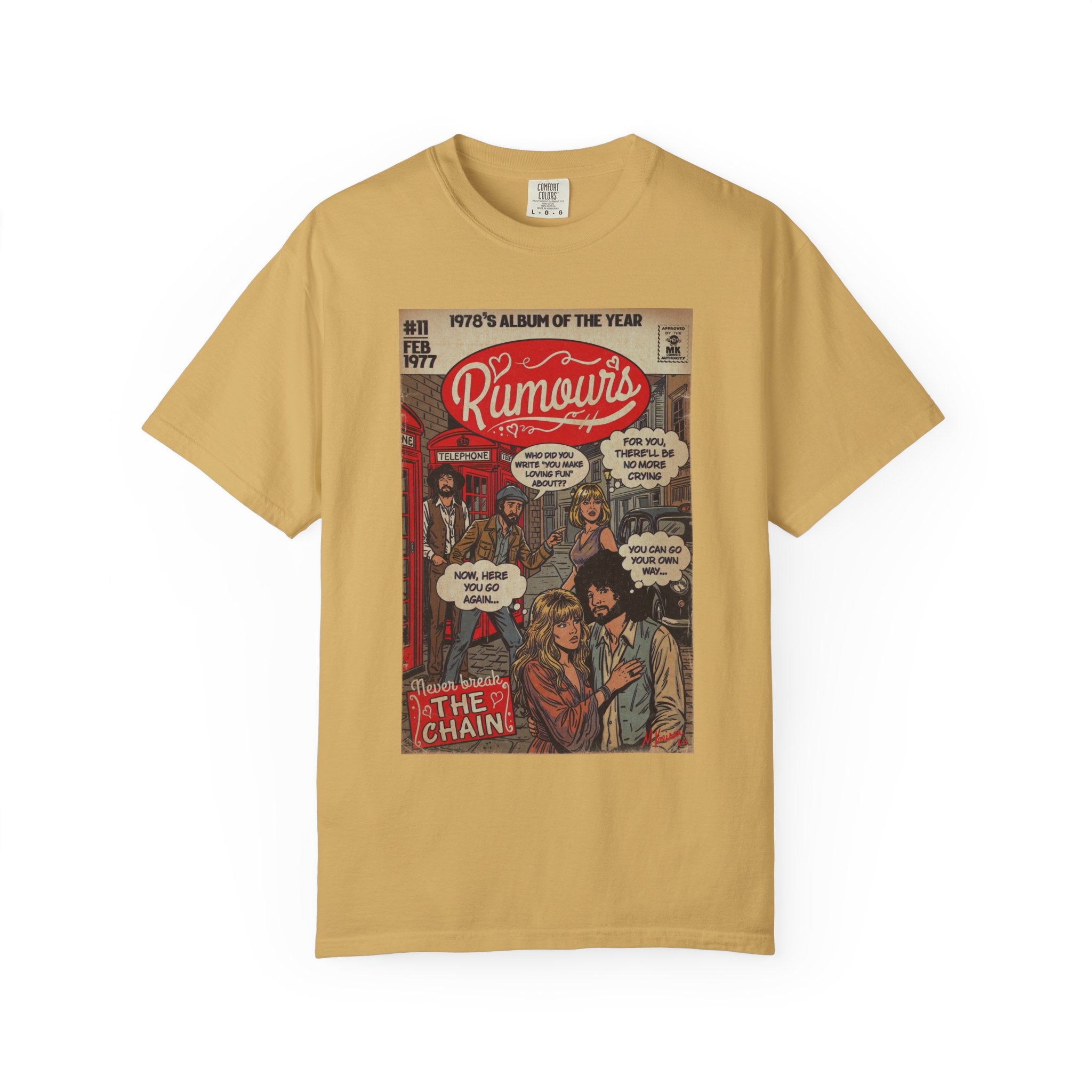 Rumours - Unisex Comfort Colors T-shirt