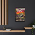 Toxicity - Matte Canvas, Framed (Multi-color)