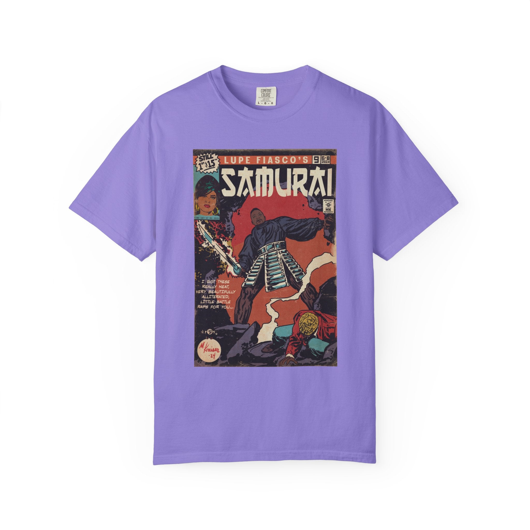 Samurai - Unisex Comfort Colors T-shirt