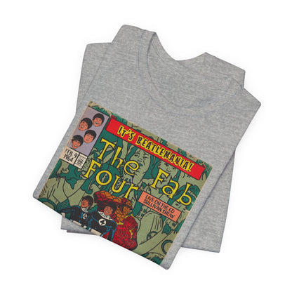 The Beatles - Beatlemania -  Unisex Jersey Short Sleeve Tee