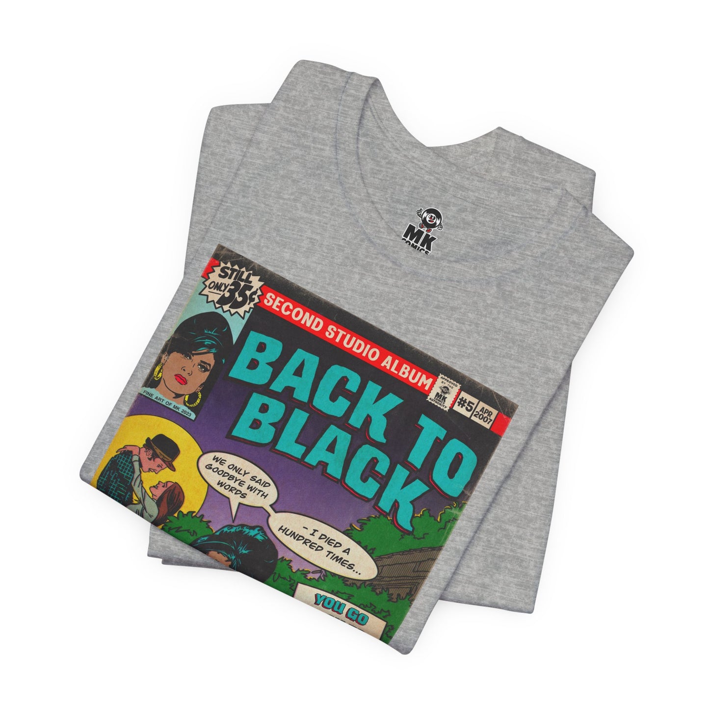 Back to Black - Unisex Jersey Short Sleeve Tee