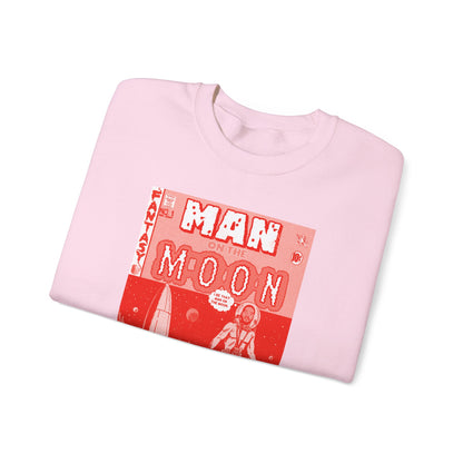 Kid Cudi - Man on the Moon - RED VARIANT - Unisex Heavy Blend™ Crewneck Sweatshirt