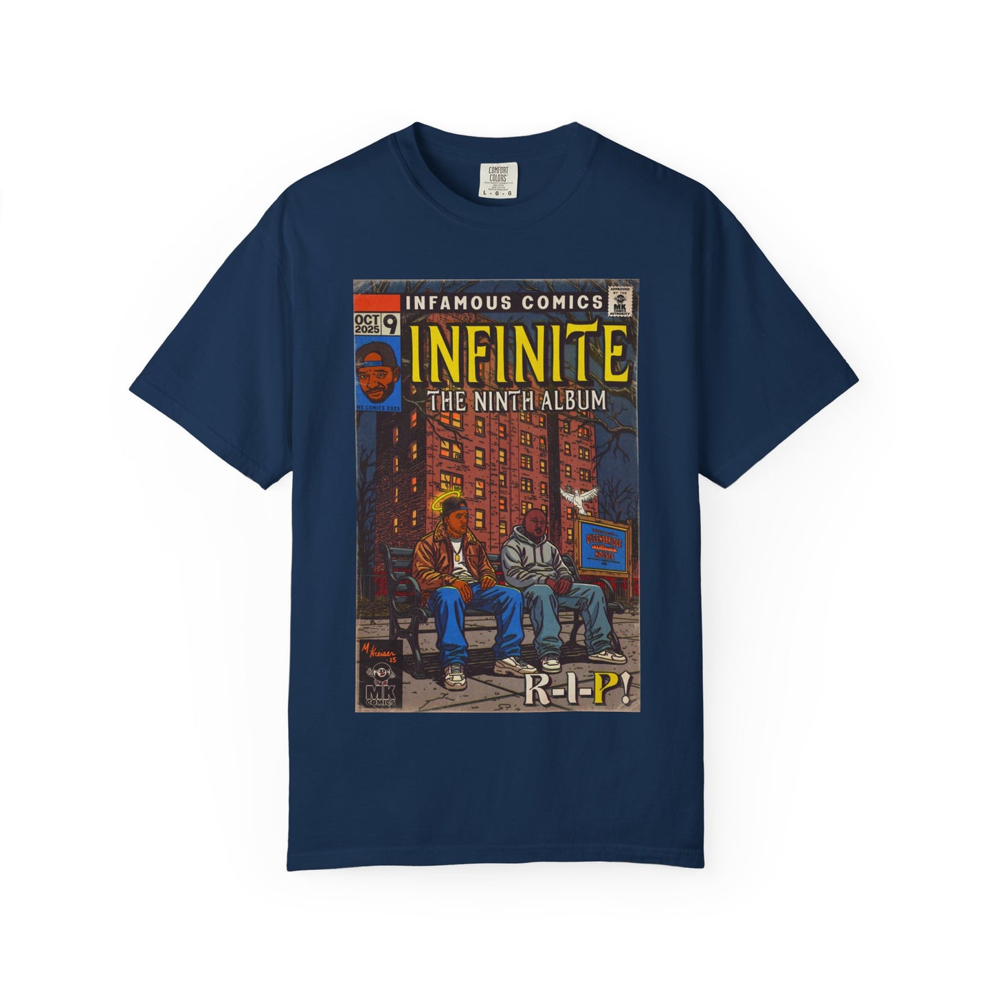 Infinite - Comic Book Art - Unisex Comfort Colors T-shirt