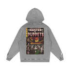 Master of Puppets - Snow Washed Loose Cotton Hoodie