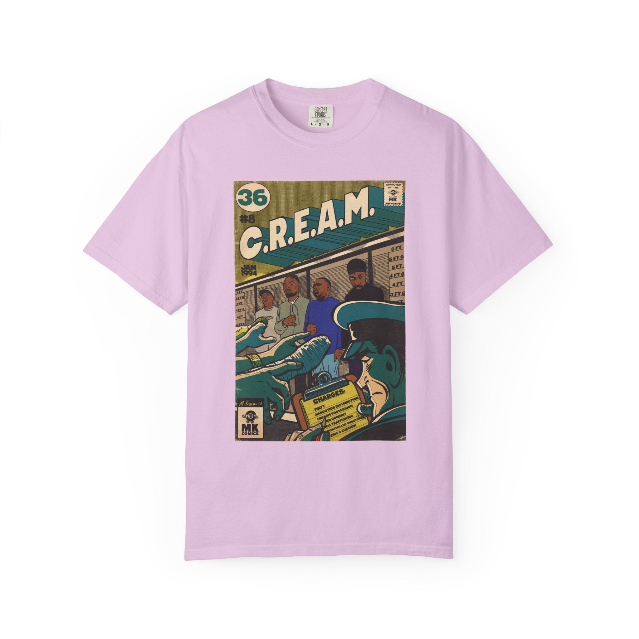 C.R.E.A.M - Unisex Comfort Colors T-shirt