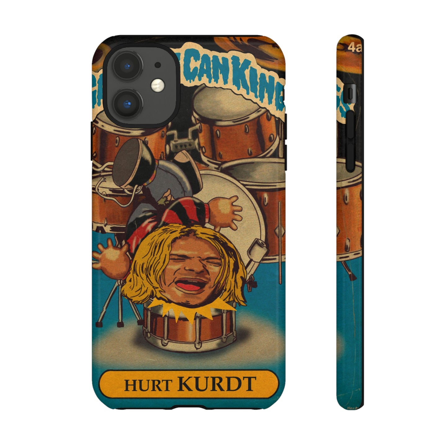 Hurt KURDT - Garbage Can Kings - Nirvana - Tough Phone Cases