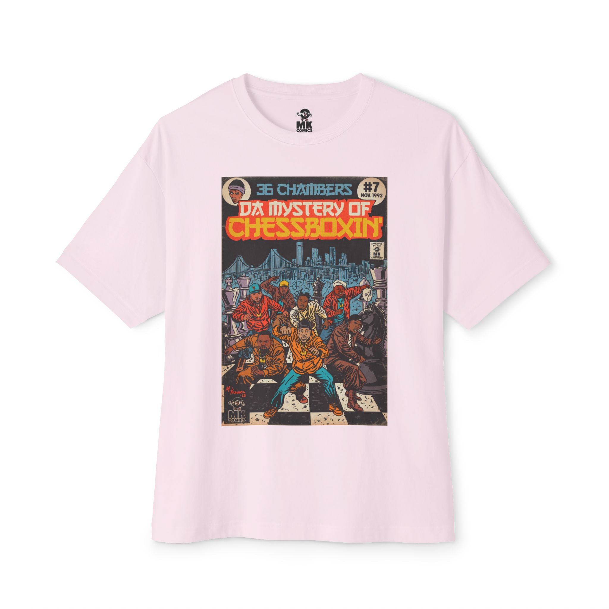 Da Mystery of Chessboxin - Unisex Oversized Boxy Tee