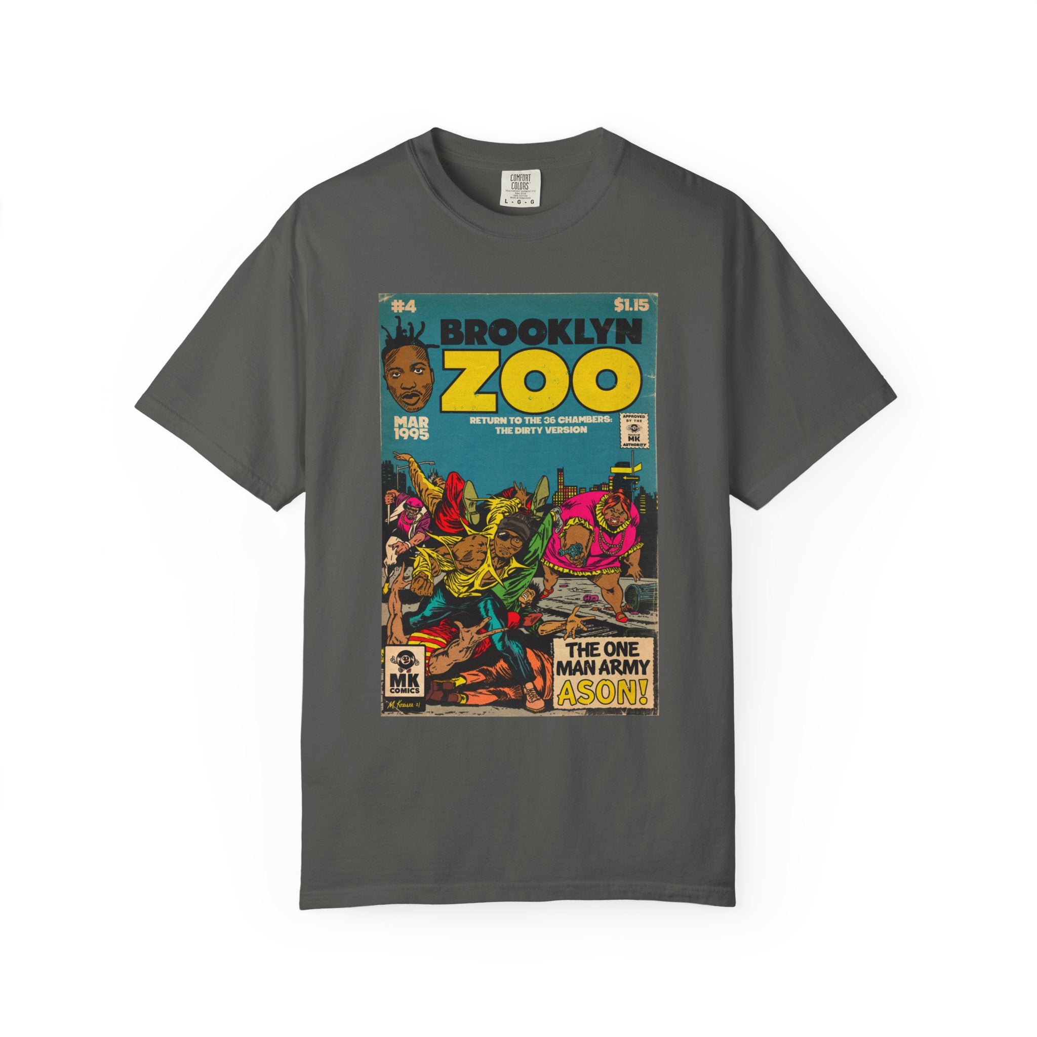 Brooklyn Zoo - Unisex Comfort Colors T-shirt