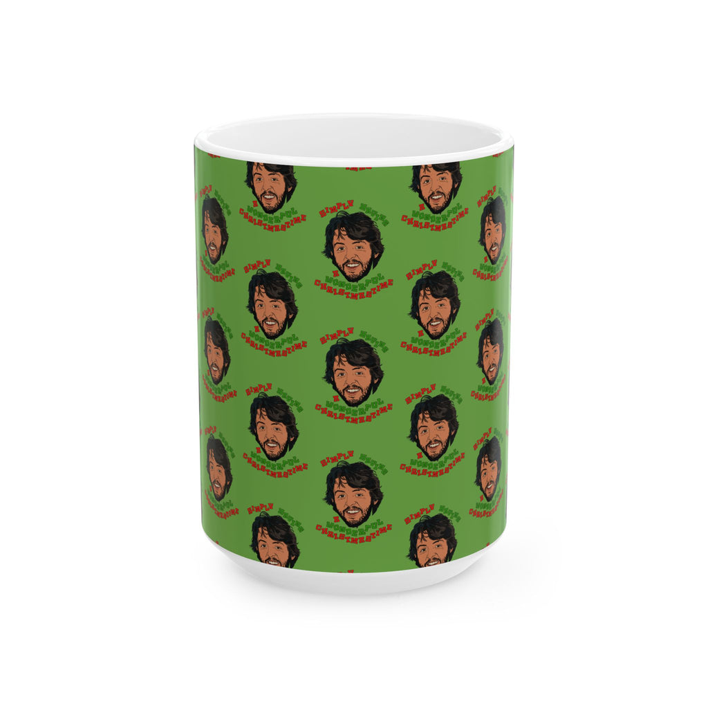 Simply Having a Wonderful Christmastime - Ceramic Mug, (11oz, 15oz)