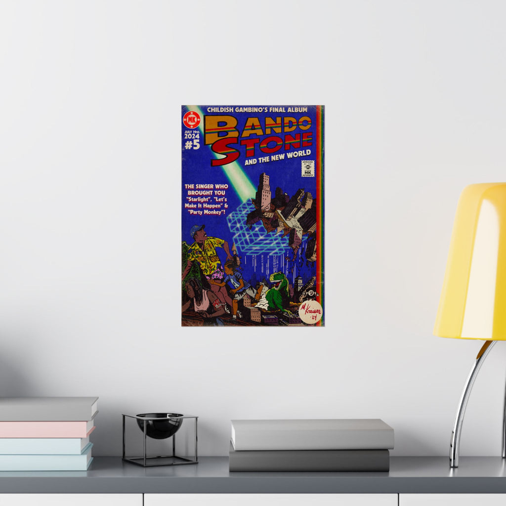 Bando Stone  - Matte Vertical Posters