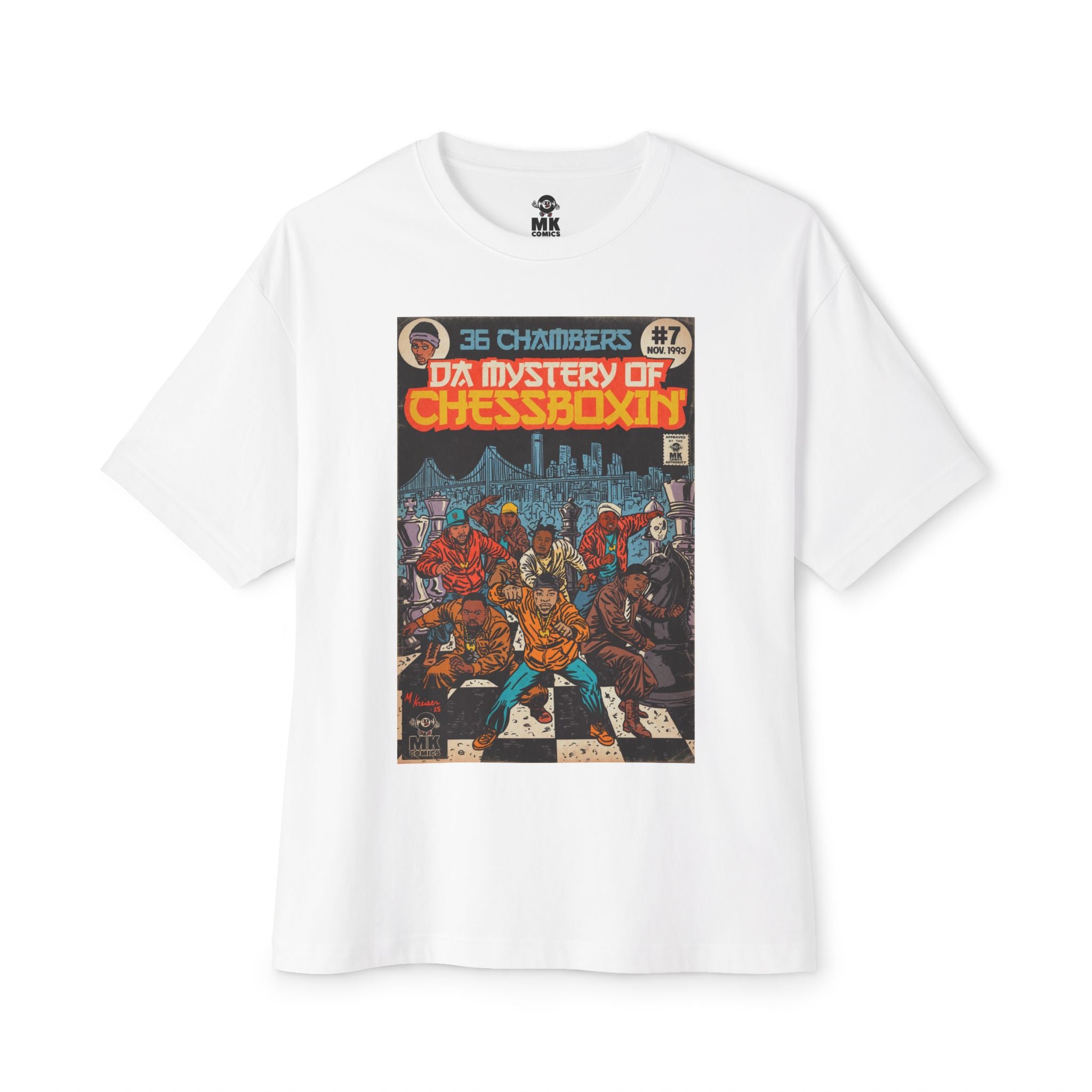 Da Mystery of Chessboxin - Unisex Oversized Boxy Tee