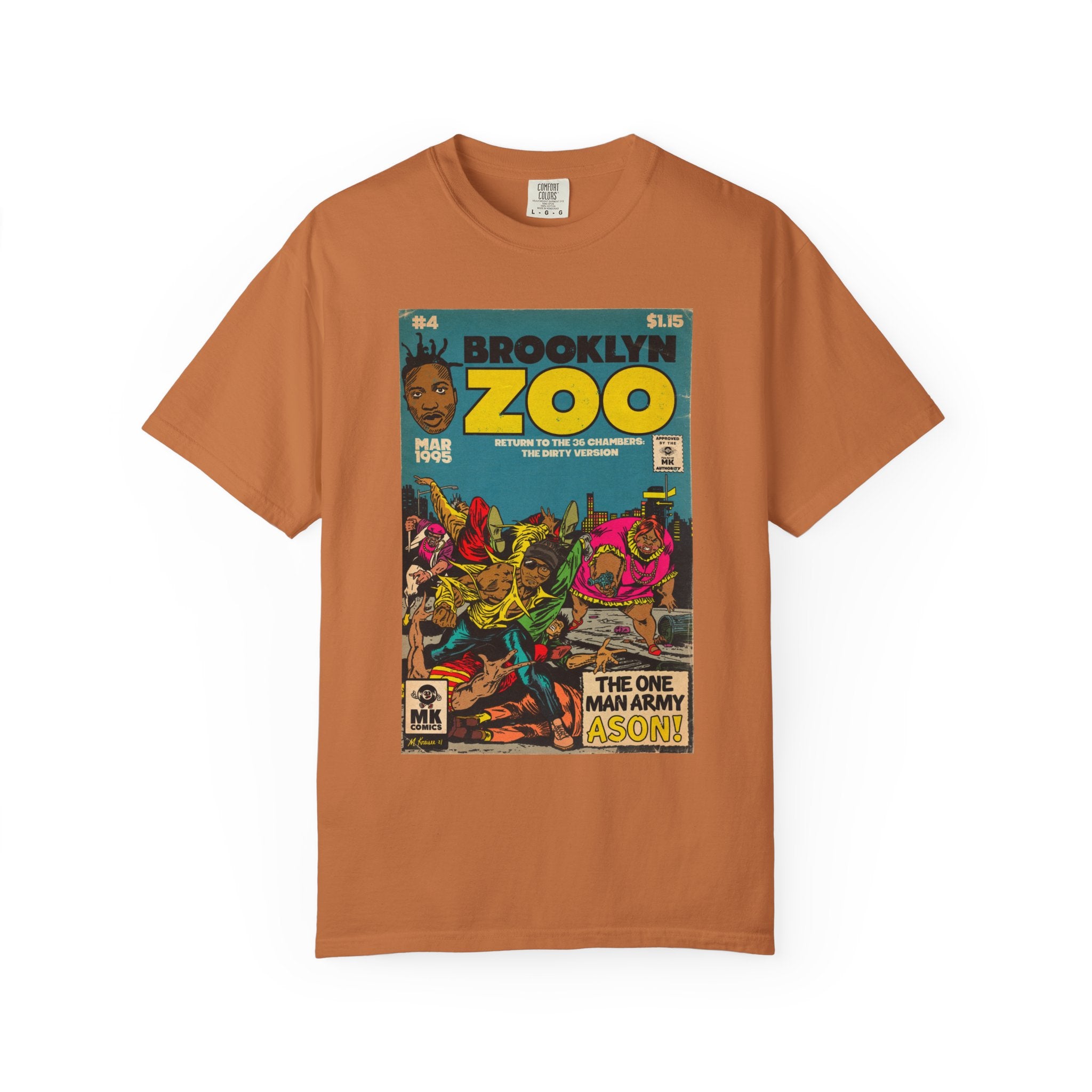 Brooklyn Zoo - Unisex Comfort Colors T-shirt