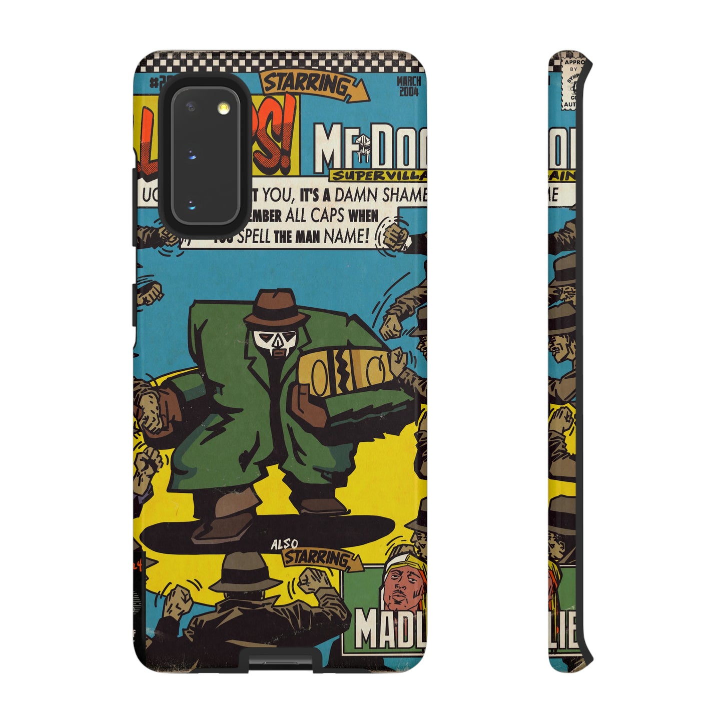 MF DOOM - All Caps - Tough Phone Cases