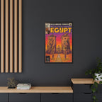 Egypt Remix - Matte Canvas, Framed (Multi-color)
