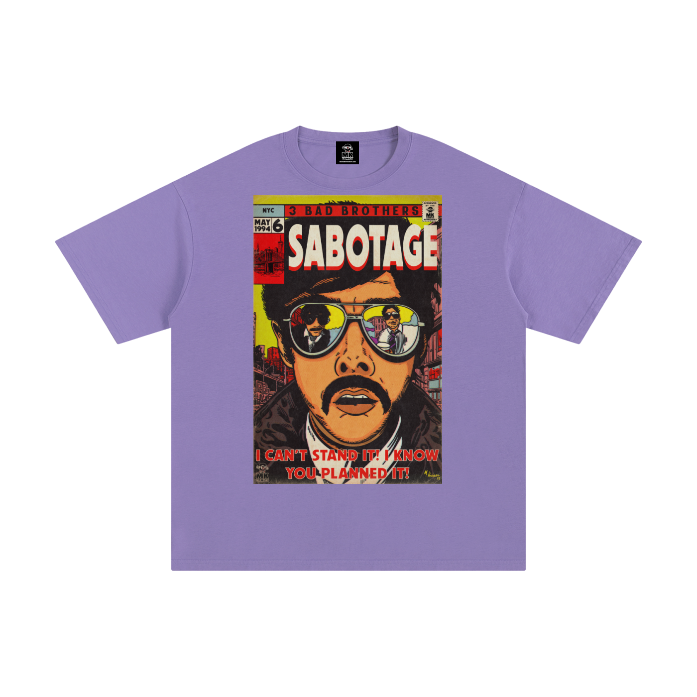 Sabotage - MK Classics - Unisex Pure Cotton T-Shirt