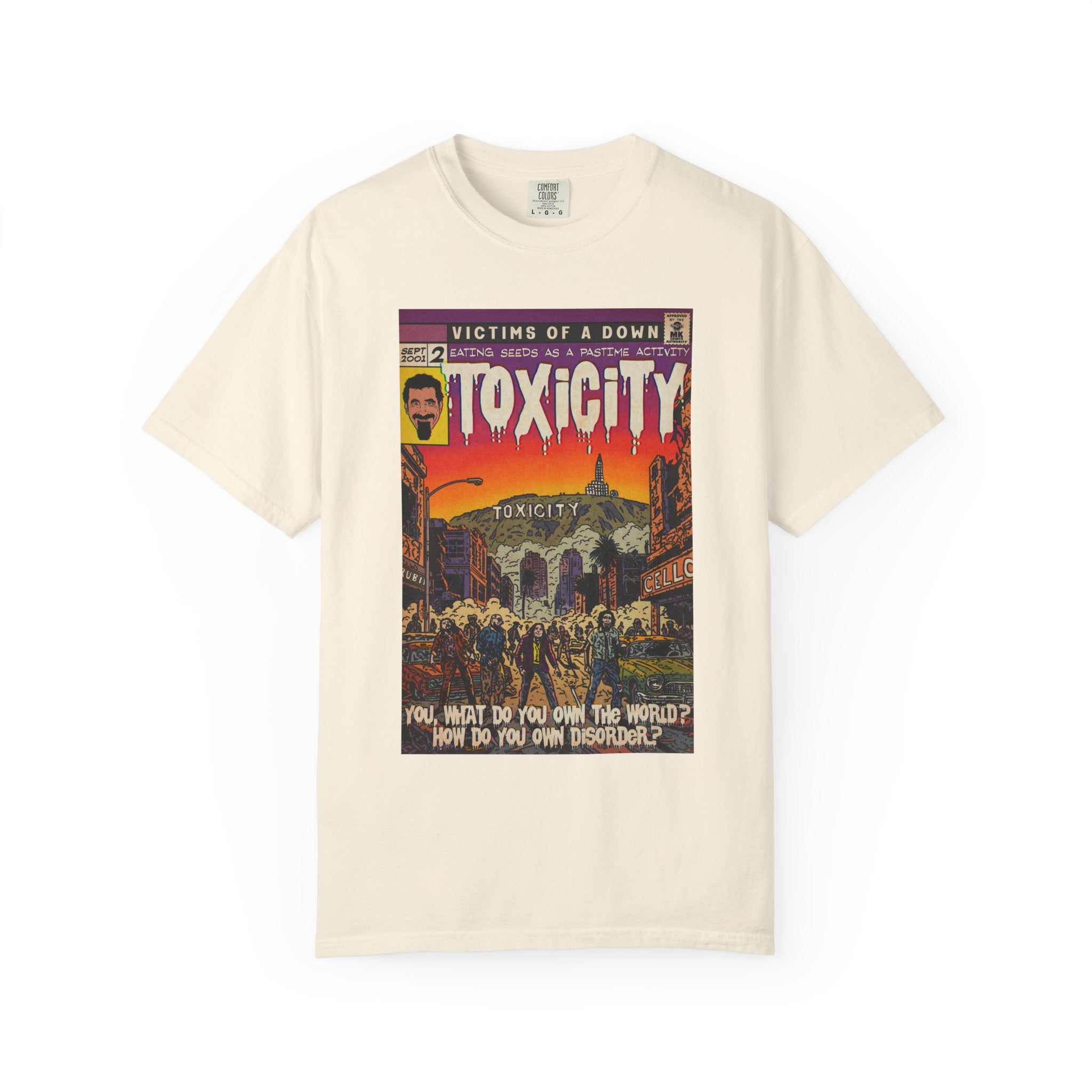 Toxicity - Unisex Comfort Colors T-shirt