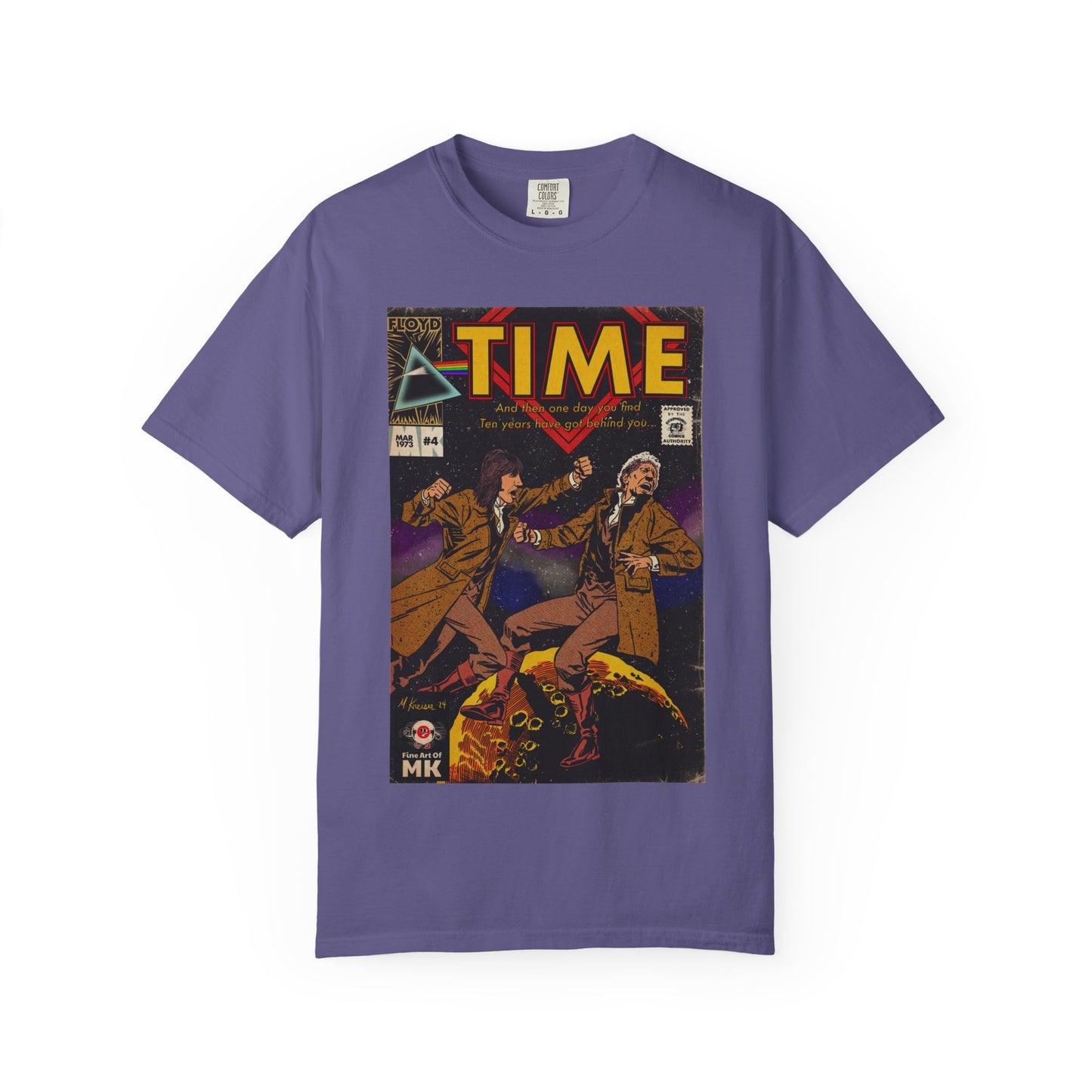 Pink Floyd- Time - Unisex Comfort Colors T-shirt