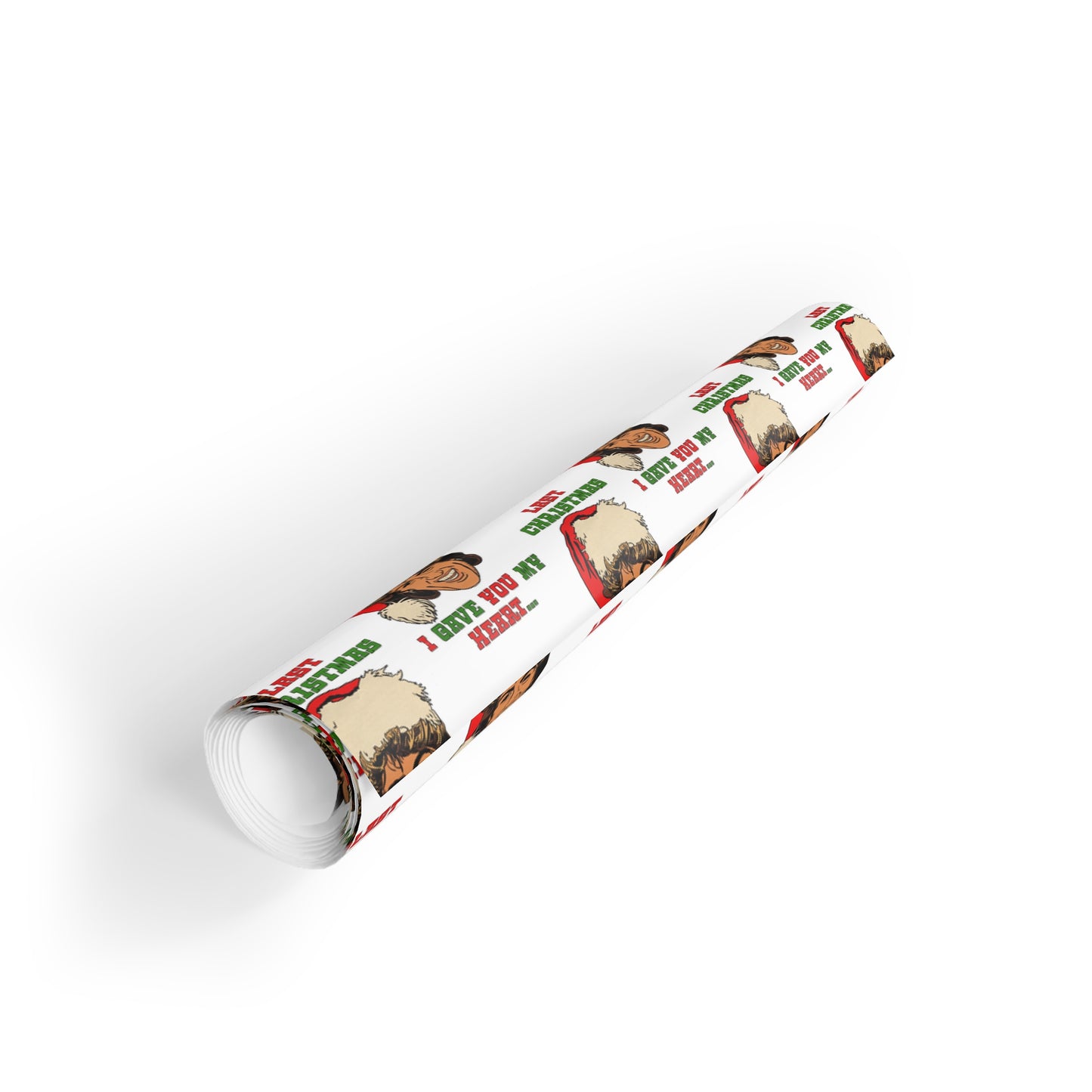 Last Christmas I Gave you my Heart - Gift Wrapping Paper Rolls, 1pc