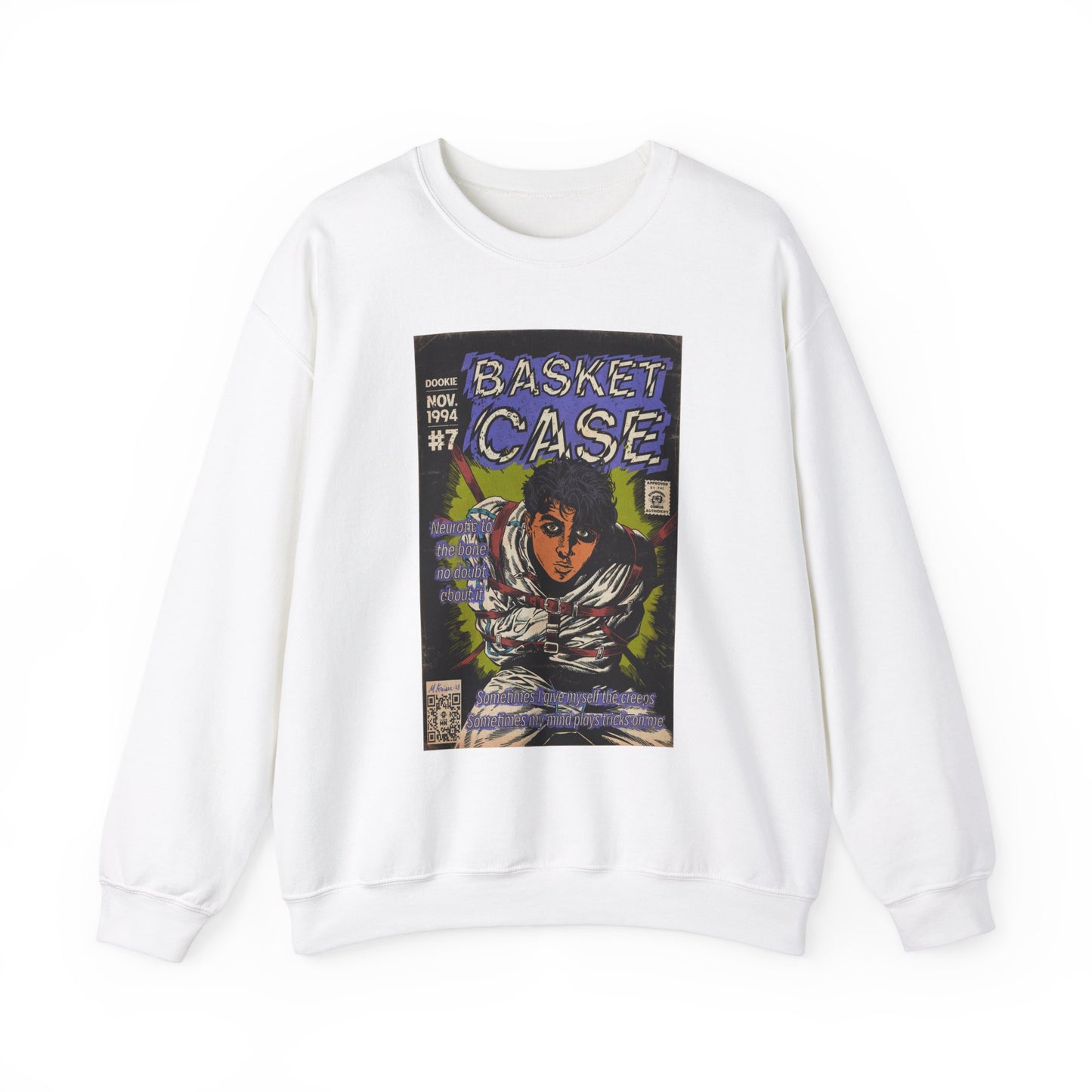 Green Day - Basket Case - Unisex Heavy Blend™ Crewneck Sweatshirt