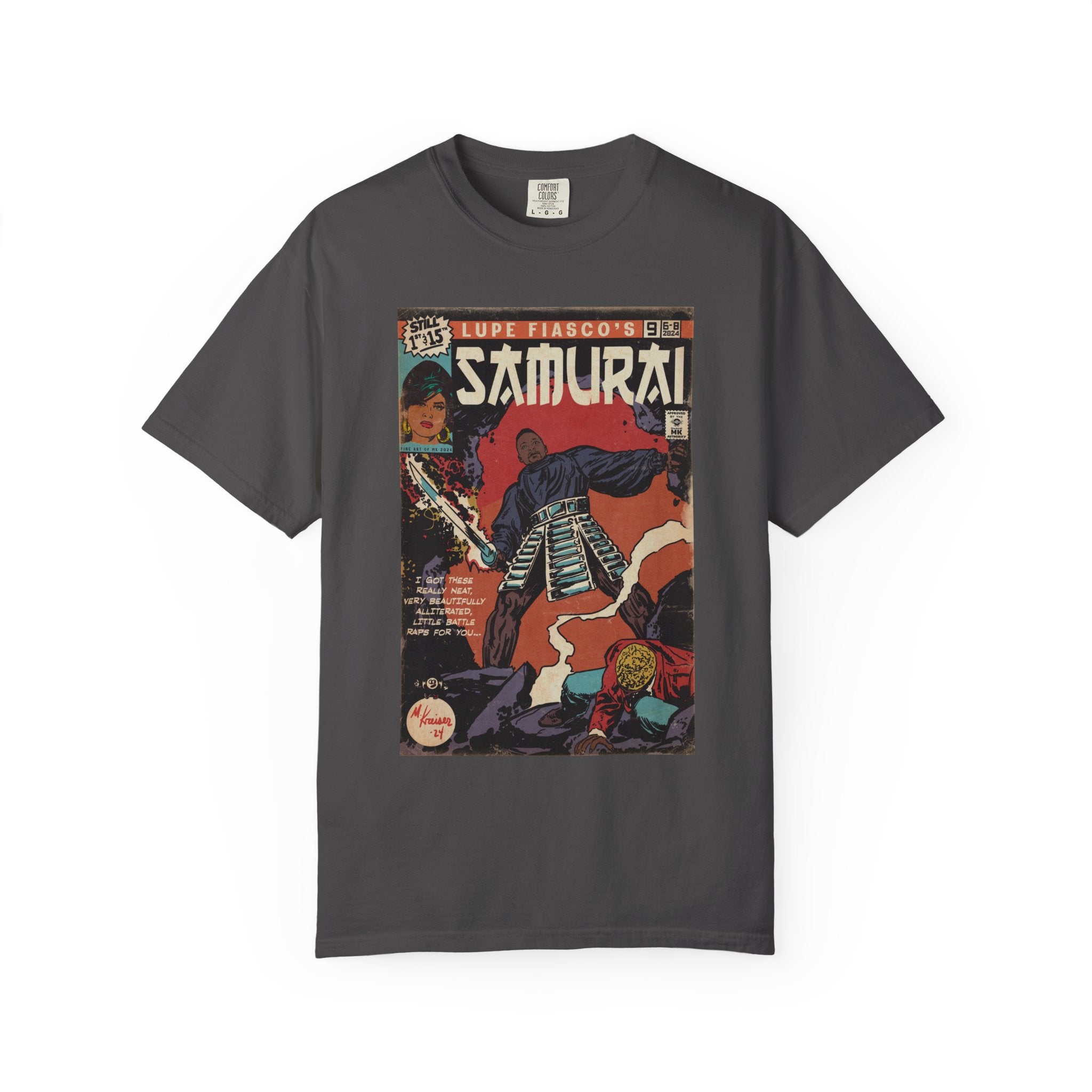 Samurai - Unisex Comfort Colors T-shirt