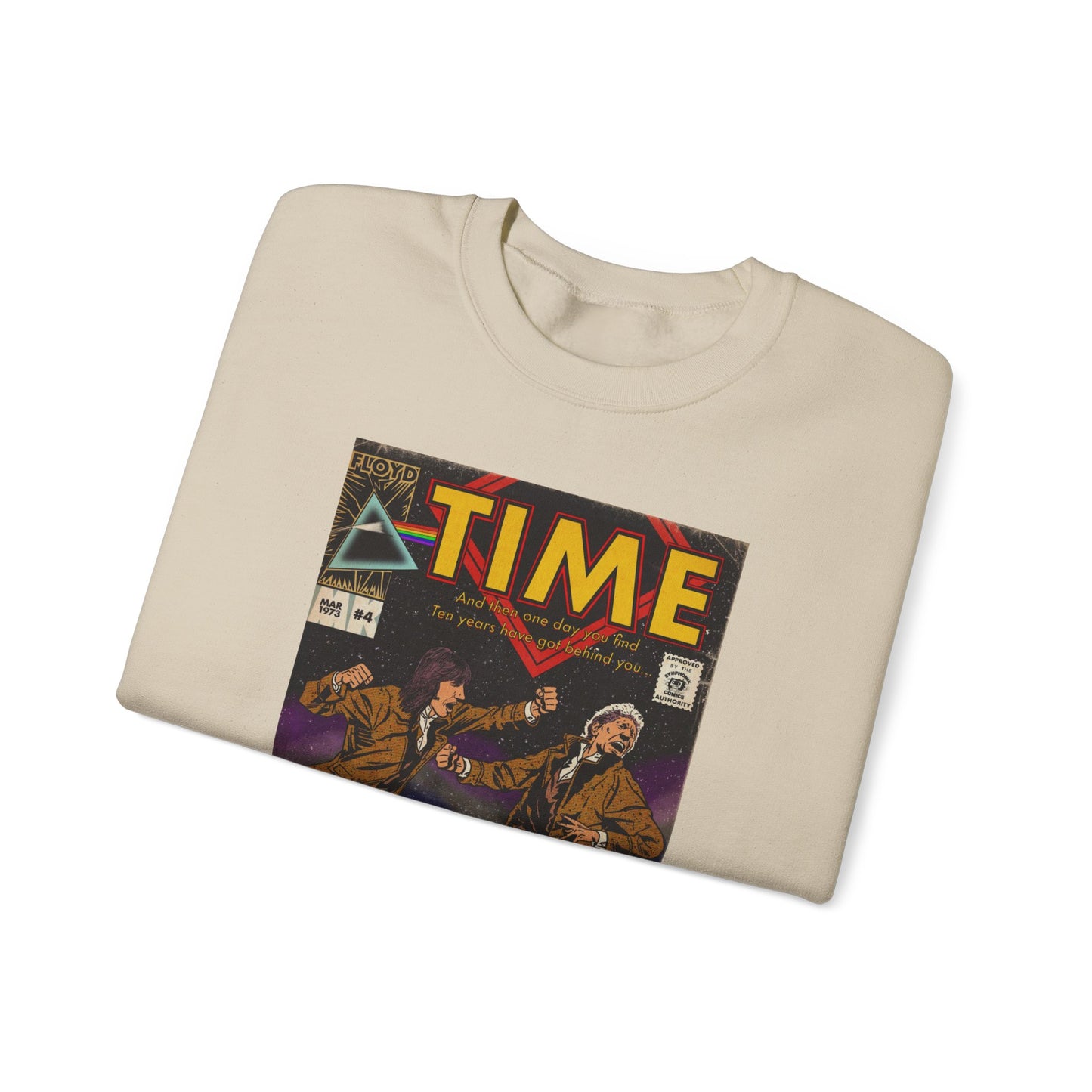Pink Floyd- Time - Unisex Heavy Blend™ Crewneck Sweatshirt