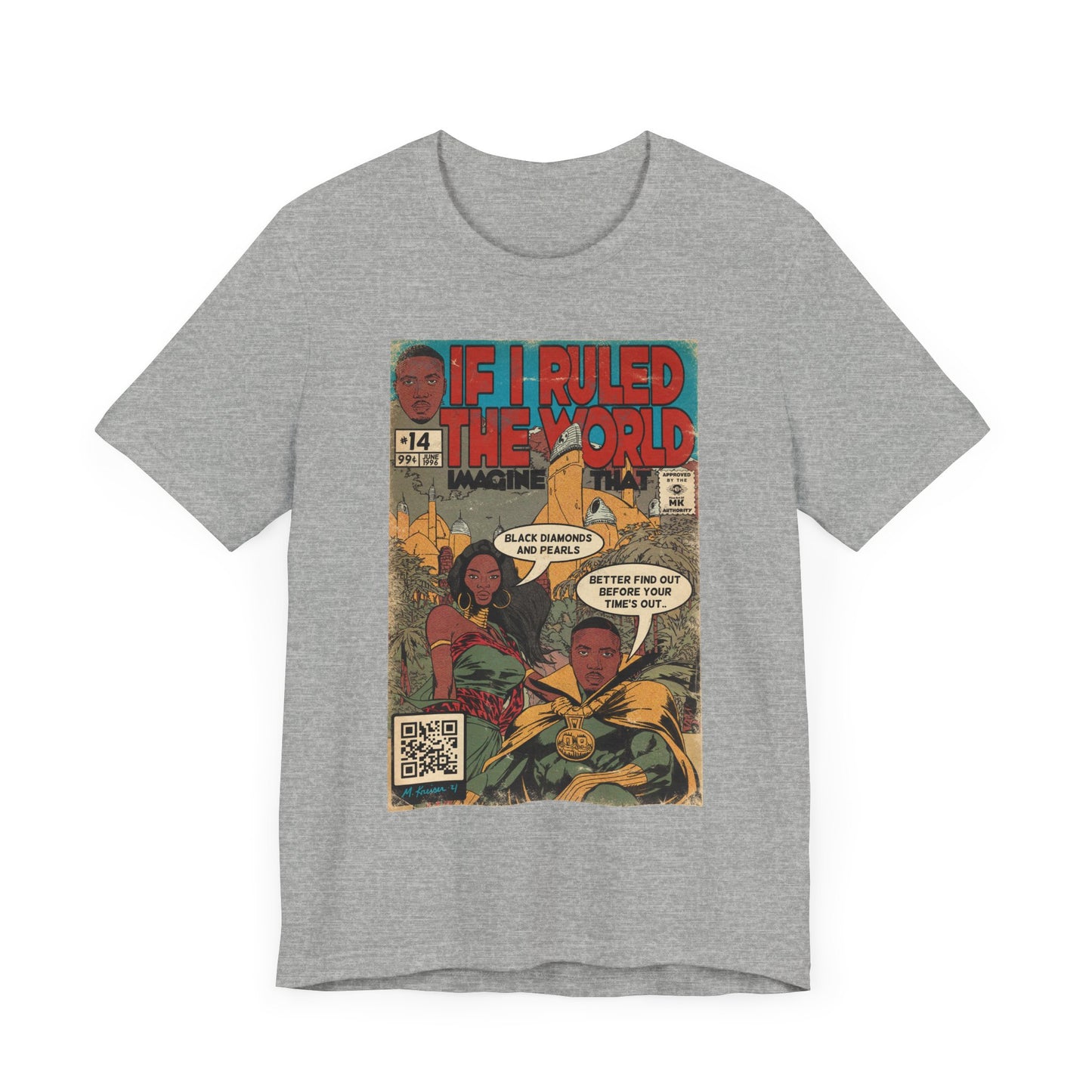 Nas & Lauryn - If I Ruled The World - Unisex Jersey T-Shirt